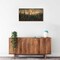 Moon Wall Art Vintage Wildflower Woodland Canvas Painting Print Framed Mountain Flowers Trees Picture Decor Dark Forest Landscape Rustic Farmhouse Living Room Bedroom Office 20"x40"